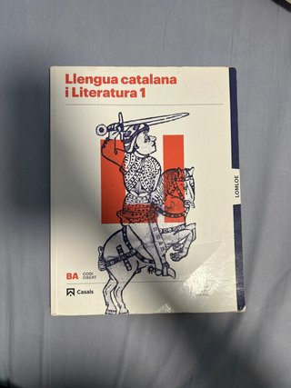 Llengua catalana i Literatura 1 Batxillerat.
