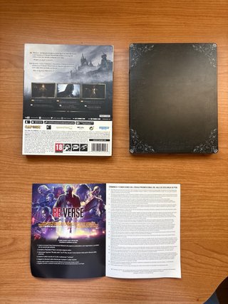 Steelbook Resident Evil Village PS5 o ps4