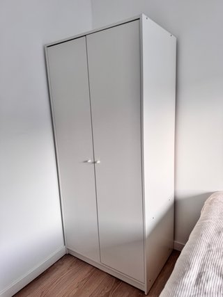 Armario blanco 2 puertas