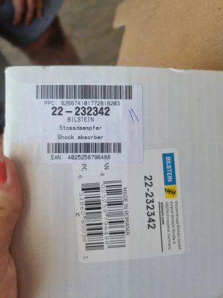 2 Amortiguadores Bilstein Eje Delantero