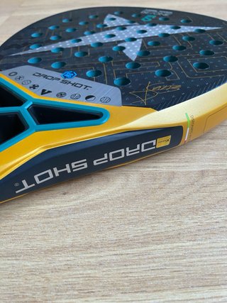PALA DE PADEL DROP SHOT AXION ATTACK JOHN SANZ NEW