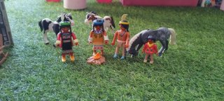 Playmobil Sheriff e Indios