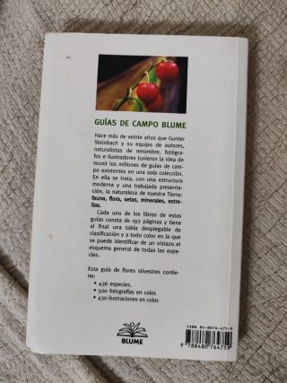 Lote de 3 guias de plantas.