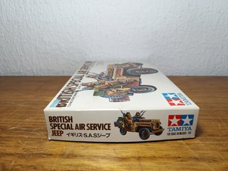 Maqueta Tamiya Jeep SAS Británico 1/35