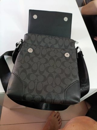 Bandolera Coach Negra