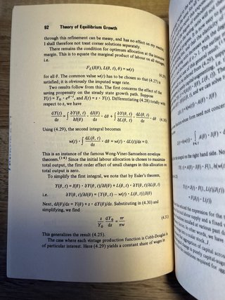 The Theory of Equilibrium Growth
