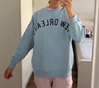 Sudadera azul New Orleans