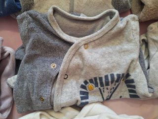 Lote 9 Pijamas/Peleles Bebé Niña/Niño 6-12 meses