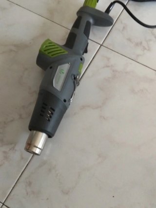 Pistola de calor con tubo