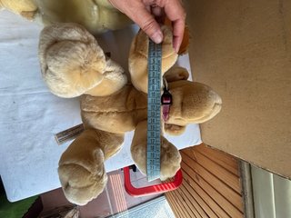 Lotto 3 peluche: 2 cani e 1 orso