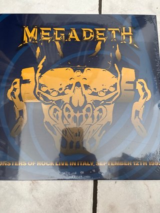 Vinile Megadeth Monsters of Rock Live in Italy
