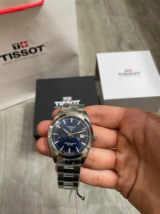 Tissot Gentleman Powermatic 80 Reloj Azul