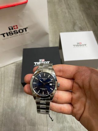 Tissot Gentleman Powermatic 80 Reloj Azul