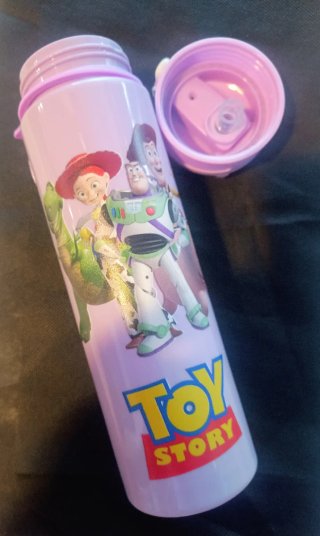 Botella Agua Toy Story Morada.Sin usar!