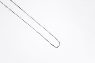 Cadena de oro blanco de 18k. Ref:019-02-00638