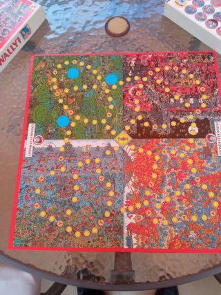 Juego de mesa ¿Dónde está Wally? Parker