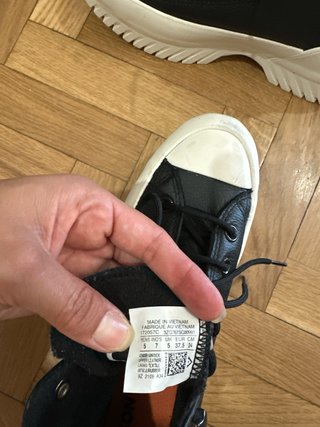 Converse Botas Negras y Blancas