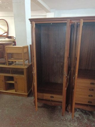 Armario 6 Puertas Vintage Madera