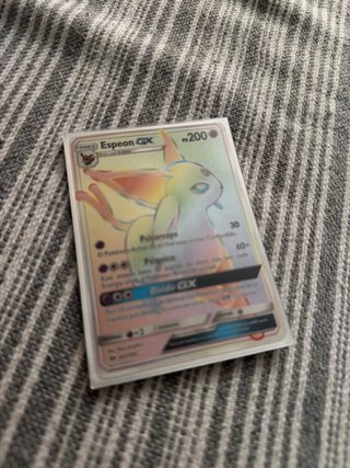 Carta Pokémon Espeon GX FASE 1