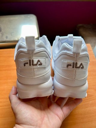 Fila Disruptor Zapatillas Blancas y Crema