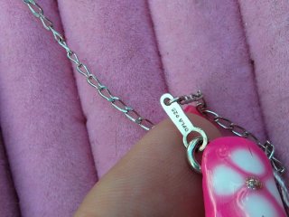 Collar de plata con eslabones marca opla
