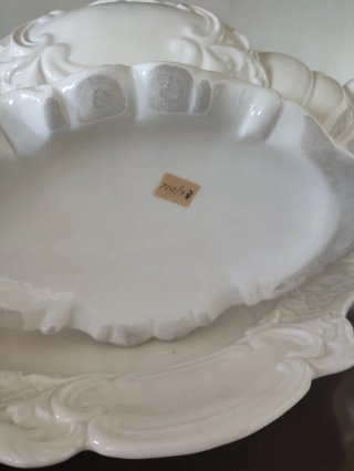 Sopera antigua numerada