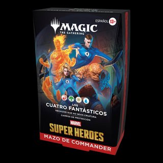 Mazo de Commander: Los Cuatro Fantásticos - ESP