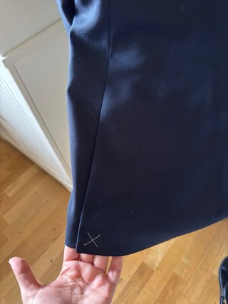 Traje Massimo Dutti Azul Marino