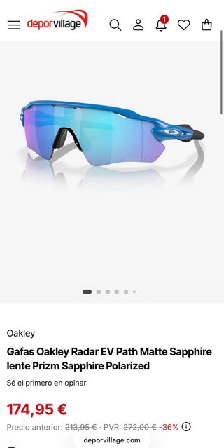 Gafas de sol Oakley Radar Ev polarizadas