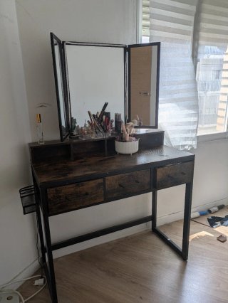 Tocador estilo industrial