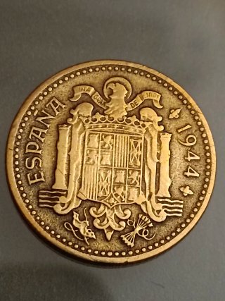 1 Peseta 1944 Moneda Antigua