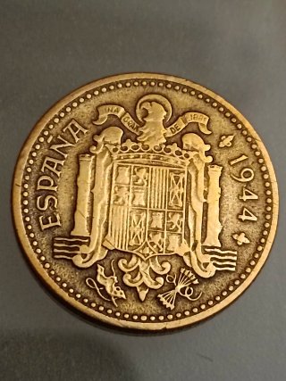 1 Peseta 1944 Moneda Antigua