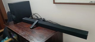 Barra de Sonido y Subwoofer Samsung Negro