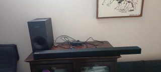 Barra de Sonido y Subwoofer Samsung Negro