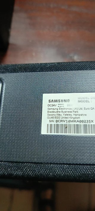 Barra de Sonido y Subwoofer Samsung Negro