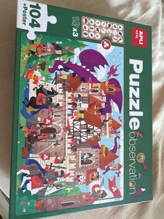 Puzzle 104 piezas + Póster