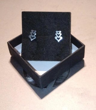 Pendientes Corazón Plata