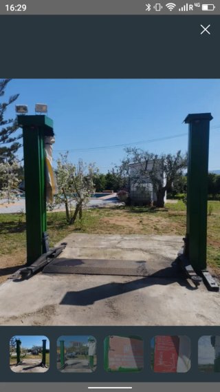 Elevador de coche 2 columnas monofásico 220v