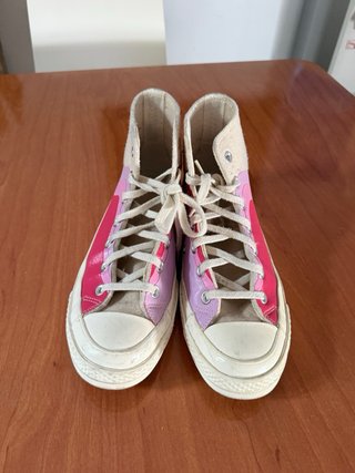 Zapatillas Converse Vintage Beige y Rosa