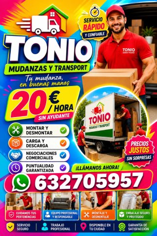 Mudanzas Express | Carga, Descarga y Montaje