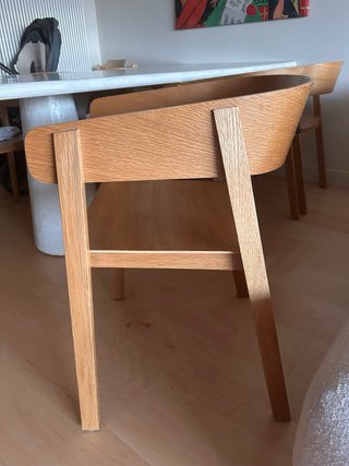 Silla de comedor Sklum madera OLSEN! SOLO QUEDAN 4