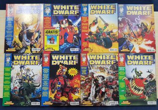 Lote 8 Revistas White Dwarf en Español
