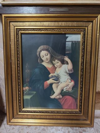 Cuadro La Virgen y el Niño