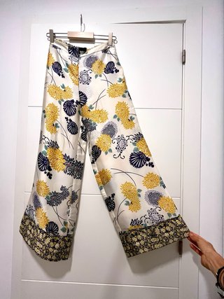 Pantalones Palazzo Zara Estampados