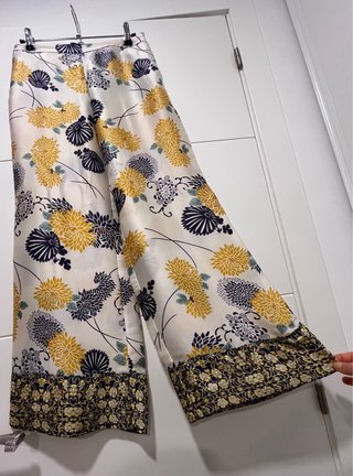 Pantalones Palazzo Zara Estampados
