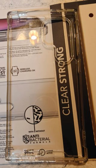 Funda Cellularline Samsung S24 Ultra Transparente