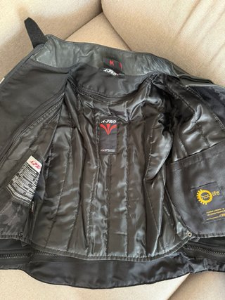 Chaqueta de cuero A-PRO Moto Deportiva