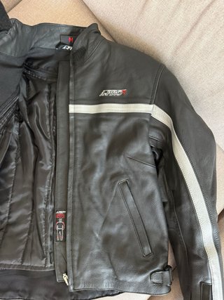 Chaqueta de cuero A-PRO Moto Deportiva