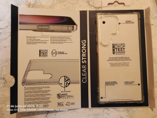 Funda Cellularline Samsung S24 Ultra Transparente