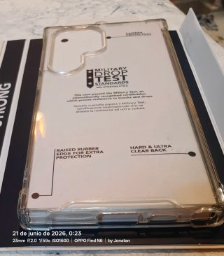 Funda Cellularline Samsung S24 Ultra Transparente